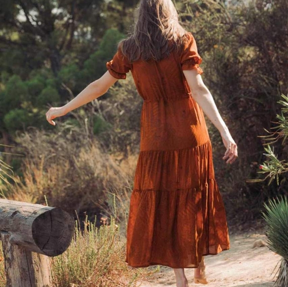 New Christy Dawn Elle Pumpkin Paisley - Picture 4 of 10